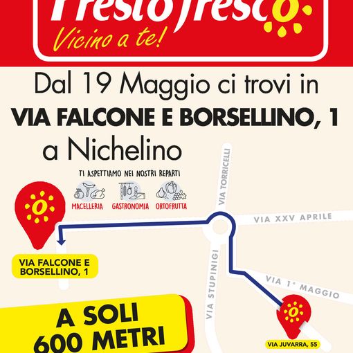 Prestofresco amplia la sua offerta a Nichelino