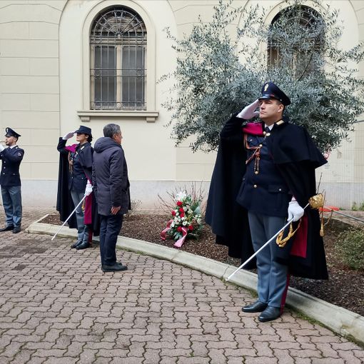 Nel cortile d'onore della Questura ricordato Giovanni Palatucci