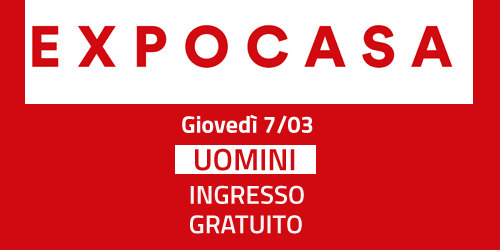 Expocasa Torino: tutti gli appuntamenti di oggi e l’ingresso gratuito per gli uomini
