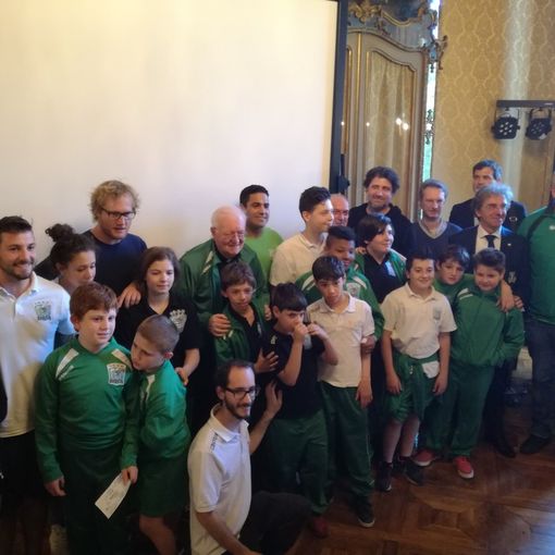 Scuola Cottolengo testimonial del nuovo spot dell’8xmille, presentato ieri al Circolo della Stampa
