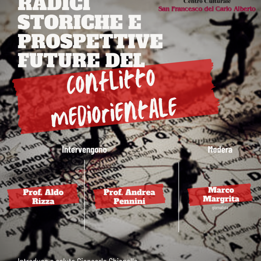 Al Centro Culturale Carlo Alberto di Moncalieri un convegno sul conflitto mediorientale