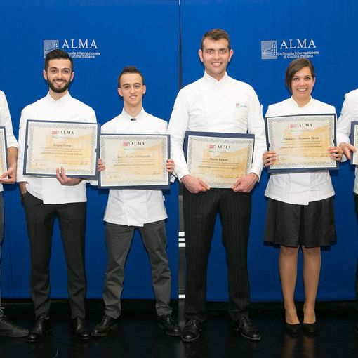 Alma: una commissione di 50 grandi chef diploma 86 neo-professionisti di cucina italiana
