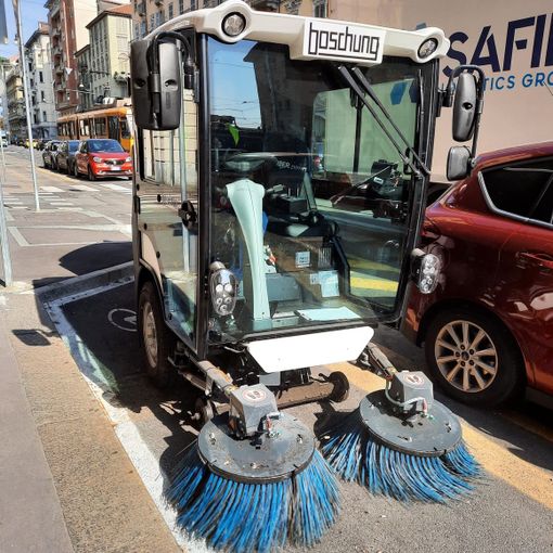 spazzatrice elettrica