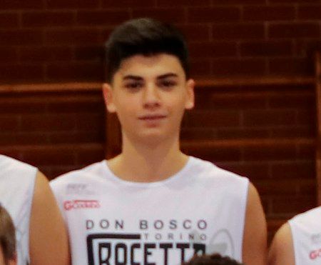 Andrea Barale al Torneo Mario Fabbri con il Piemonte 2004