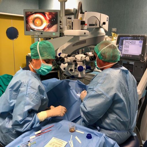Delicato intervento per distacco della retina su un bimbo di soli 4 mesi al Maria Vittoria di Torino