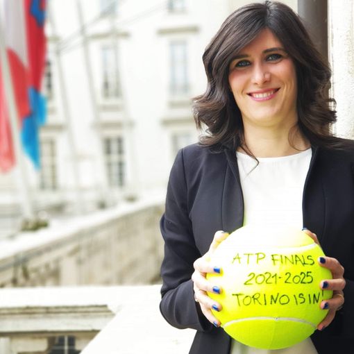 Atp Finals 2021-2025 a Torino, Appendino: &quot;Ho conosciuto mio marito giocando a tennis, amo questo sport&quot;