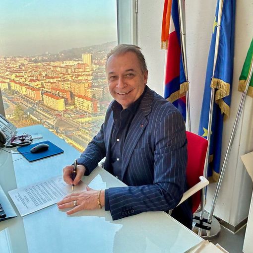 L’assessore al Commercio, Agricoltura e Cibo Paolo Bongioanni