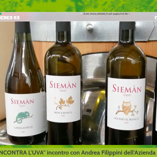 Il progetto IGA alla rassegna 'La Forza della Natura': incontro con Andrea Filippini dell’Az. Agr. Siemàn