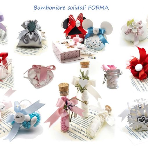 bomboniere solidali di Fondazione Forma