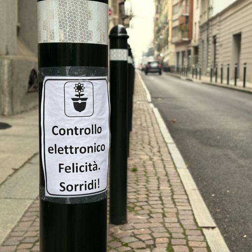L'opera del misterioso Bansky torinese