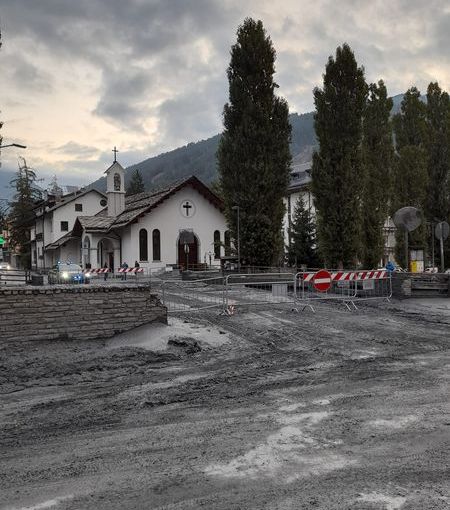 Bardonecchia il giorno dopo lo tsunami di fango