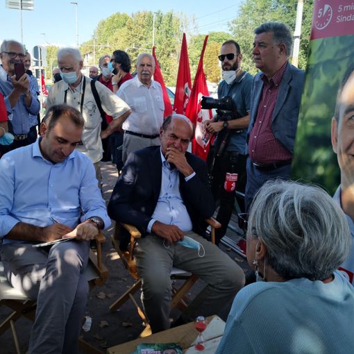 Bersani a Torino per Lo Russo: &quot;Costruire campo progressista coi 5 stelle contro le destre&quot; [VIDEO]