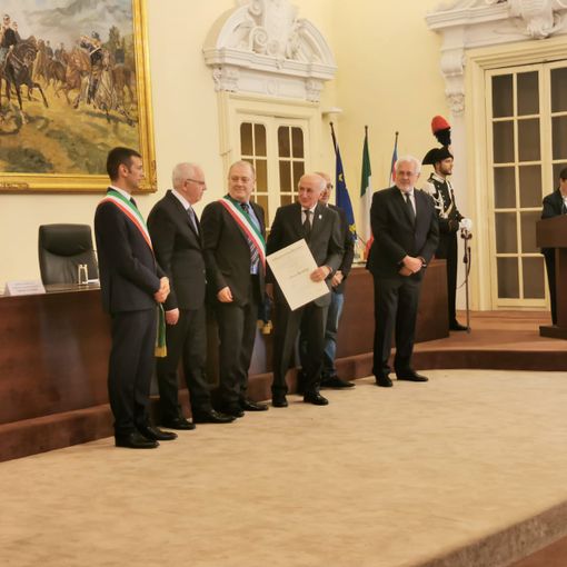 Oscar Bertetto cavaliere al merito della Repubblica italiana