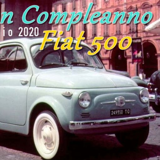 Festeggiato a Garlenda il 63° Compleanno della Fiat 500