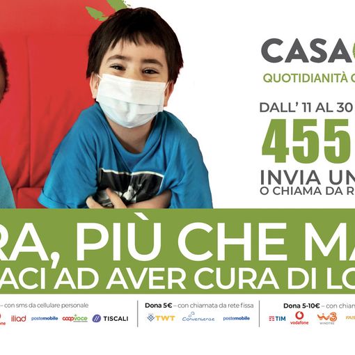 &quot;Ora, più che mai&quot;: parte la raccolta fondi a sostegno dei bambini malati e disabili di CasaOz