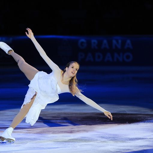 Carolina Kostner arriva al Palavela con lo show &quot;Cinema on Ice&quot;