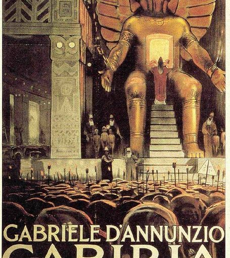 Cabiria, il più grande colossal del cinema muto italiano, fu girato a Torino. La prima, presso il Teatro Vittorio Emanuele, fu un successo senza precedenti