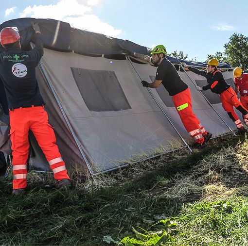 Chiuso il campo di accoglienza Anpas ad Amatrice