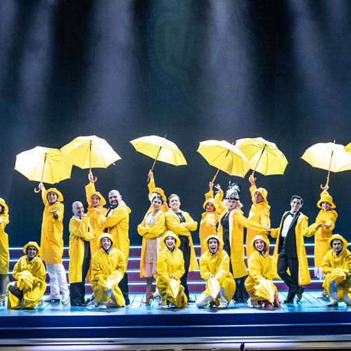 Piove sul palco dell'Alfieri: buona la &quot;prima&quot;, ieri, per &quot;Cantando sotto la pioggia&quot;