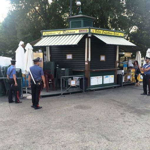Torino, sequestrato il chiosco-bar all’interno del Parco del Valentino