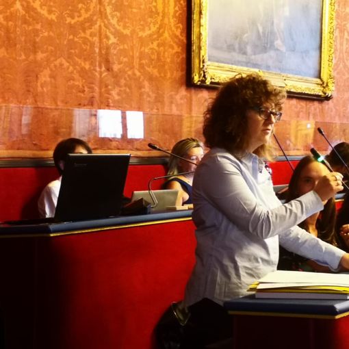 Iaria assessore all'Urbanistica, Cinzia Carlevaris nei banchi della maggioranza in Sala Rossa
