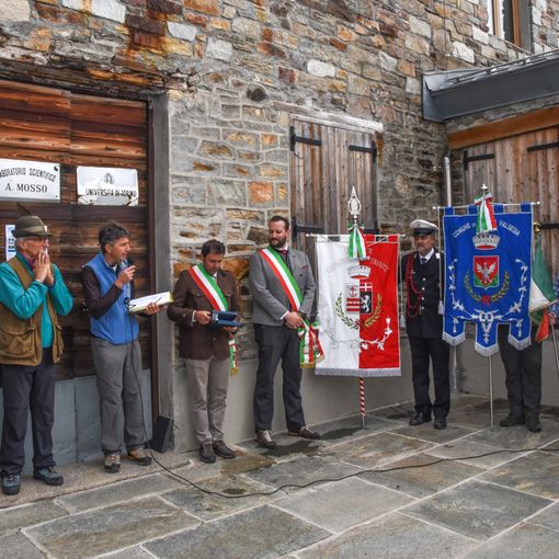 Università di Torino e alpini ricordano Angelo Mosso nel suo laboratorio ad alta quota