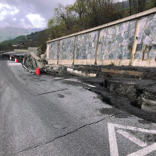 Champlas du Col, prosegue il monitoraggio del movimento franoso