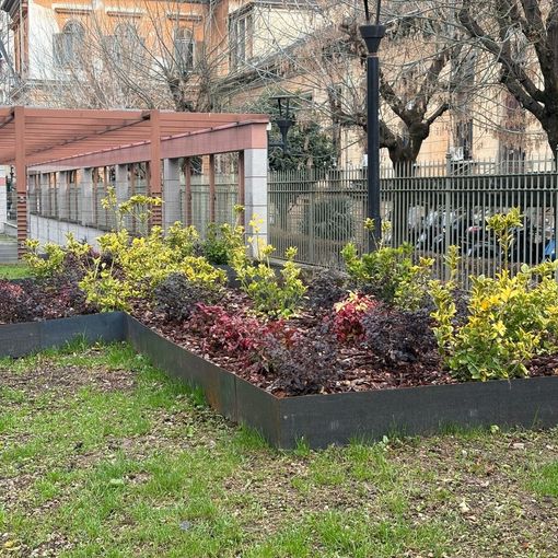 aree verdi rifatte a nuovo