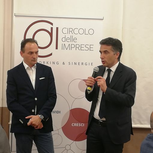 Aerospazio e fondi europei al Circolo delle Imprese con gli eurodeputati Salini e Cirio (FOTO e VIDEO)
