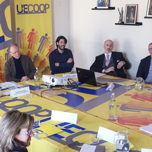 Il presidente nazionale di UeCoop, Gherardo Colombo, in visita in Piemonte