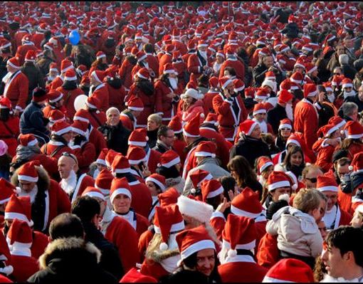 Regina Margherita, attesi migliaia di Babbi Natale