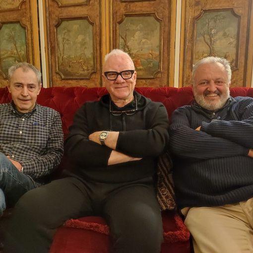 David Grieco, Malcom McDowell e Steve Della Casa_2022