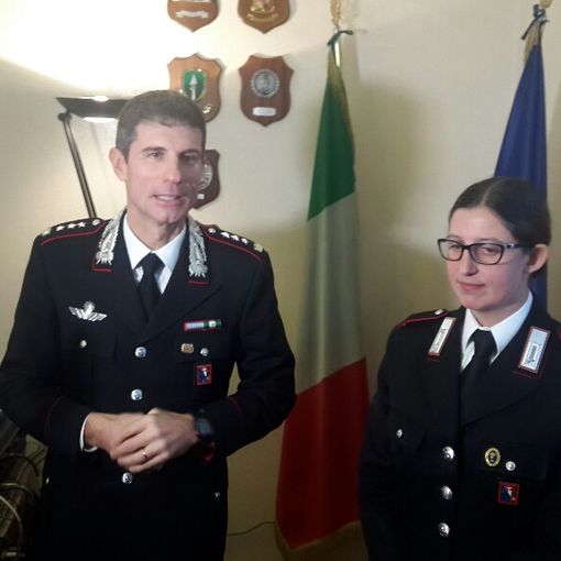 Michela Balangero è il primo comandante di stazione donna in provincia di Torino