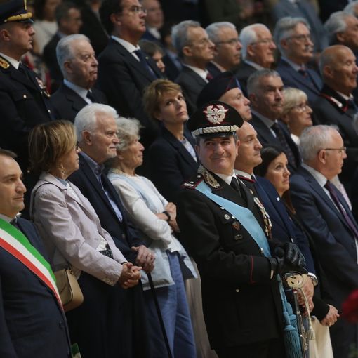 Di Stasio con autorità e istituzioni
