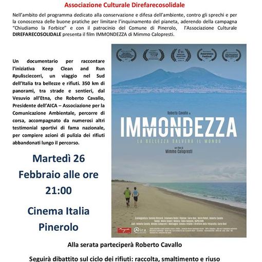 Direfare Ecosolidale, la nuova edizione si apre con il film &quot;Immondezza&quot;