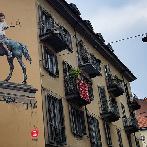 Lavazza vince il premio Res Publica per il progetto di Street Art Toward 2030
