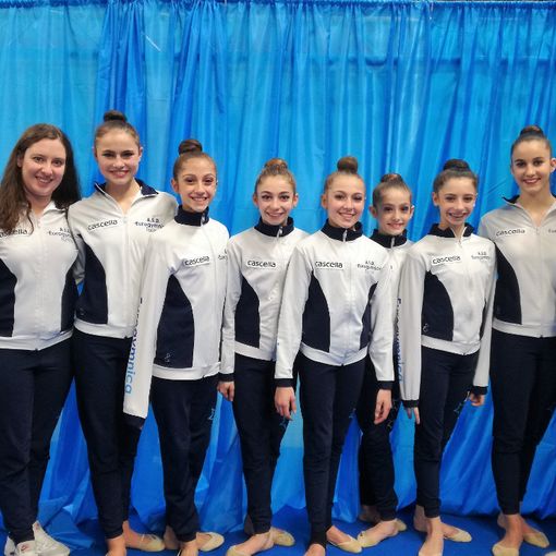 Eurogymnica Torino Cascella splendida sesta in Serie A
