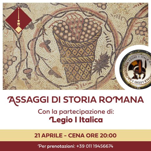 Natale di Roma con la Legio Italica: le celebrazioni stasera al QR di Torino Natale di Roma con la Legio Italica: le celebrazioni stasera al QR di Torino