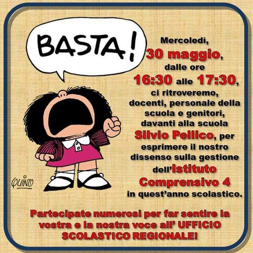 Pinerolo, la dirigente contestata non rientra in scuola