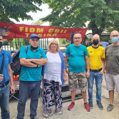 immagini festa fiom