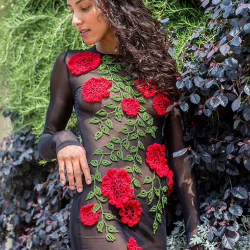modella di abbigliamento