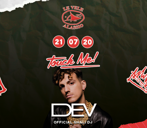 Arriva DEV (Official Ghali DJ) a Le Vele Alassio