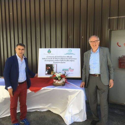 Sestriere, l'assessore Ferraris alla commemorazione di Francesco Jayme