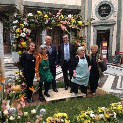 Festa dei nonni, Ascom regala una settimana floreale in galleria San Federico