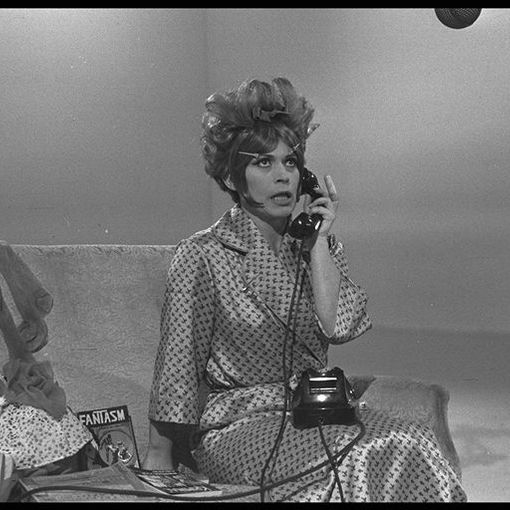 La &quot;Signora Cecioni&quot; - Credits Rai Teche
