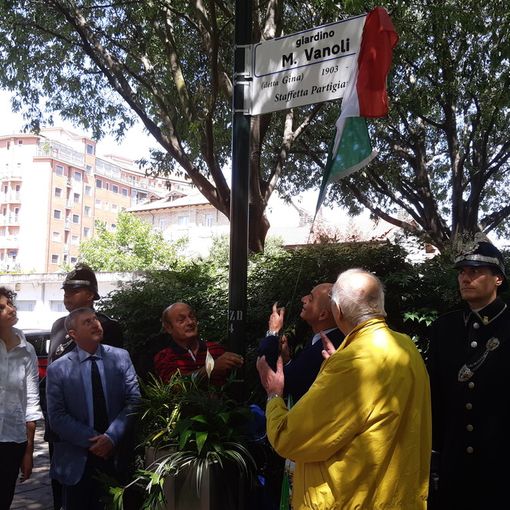 Intitolato un giardino a Maria &quot;Gina&quot; Vanoli