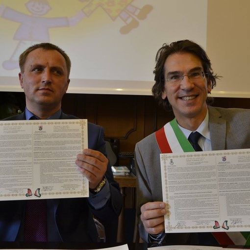 Il sindaco Tolardo guida la delegazione nichelinese in Bielorussia