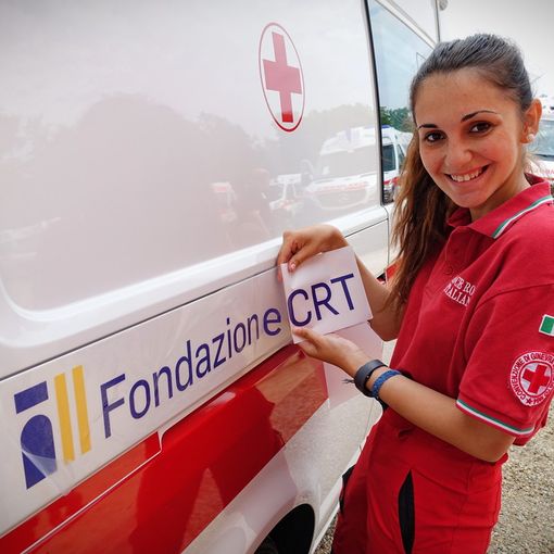 La Croce Rossa Italiana conferisce la medaglia d'oro alla Fondazione CRT