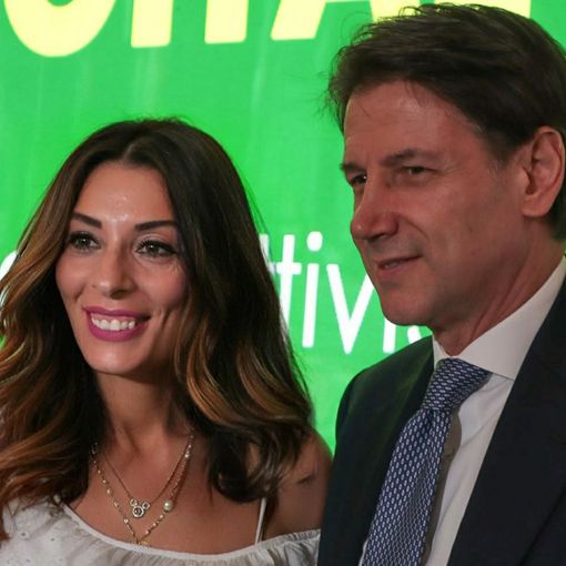 Tiziana Mossa e Giuseppe Conte