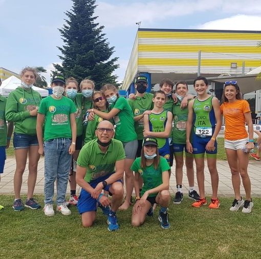 Gli atleti di Valdigne Triathlon presenti in gran numero con ottimi risultati alle più importanti manifestazioni italiane